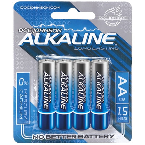 Doc Johnson Alkaline Batteries - AA - 4 Pack Doc Johnson