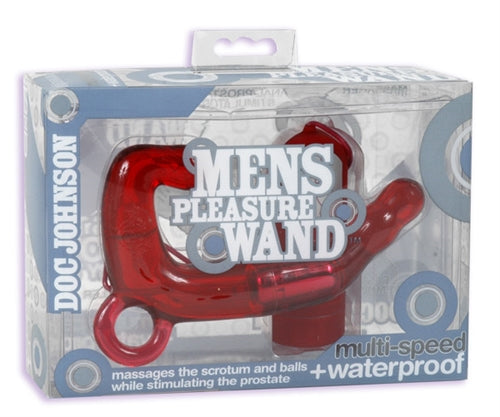 Men's Pleasure Wand - Red Doc Johnson