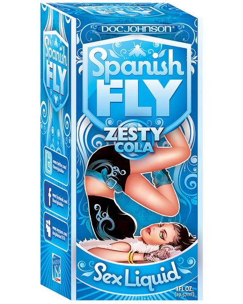 Spanish Fly Sex Drops - 1 Fl. Oz. - Zesty Cola Doc Johnson