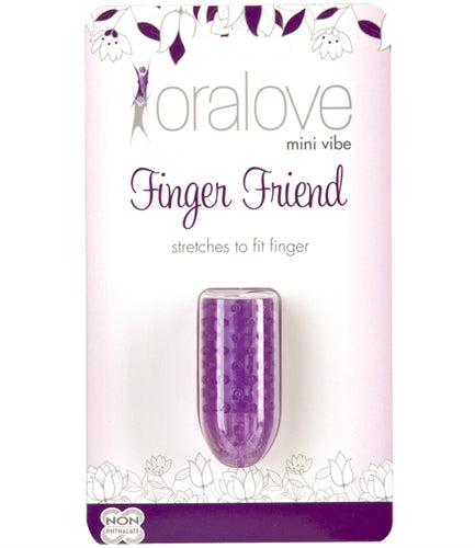 Oral Love Finger Friend - Purple Doc Johnson