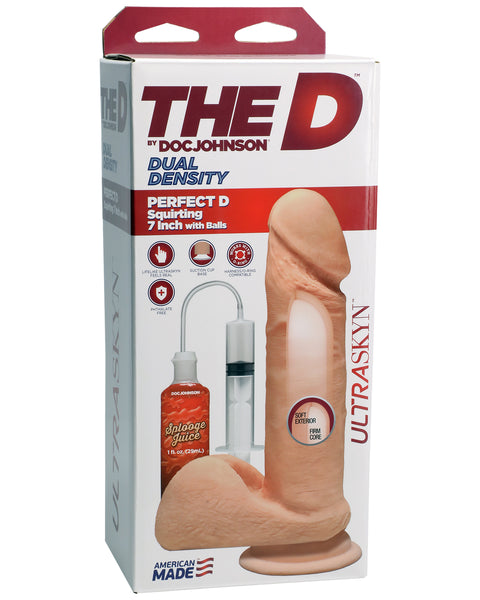 The D - Perfect D - Squirting Inch With Balls Doc Johnson