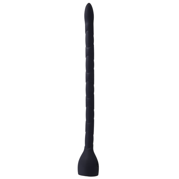 Merci - in Deep - Premium Silicone Anal Snake - Black Sale Specials