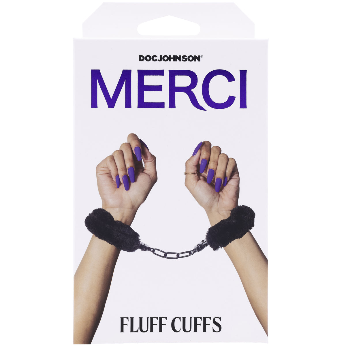 Merci - Fluff Cuffs - Black Doc Johnson