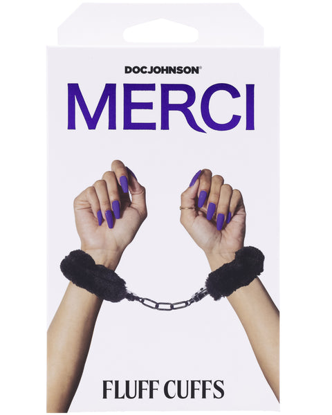 Merci - Fluff Cuffs - Black Doc Johnson