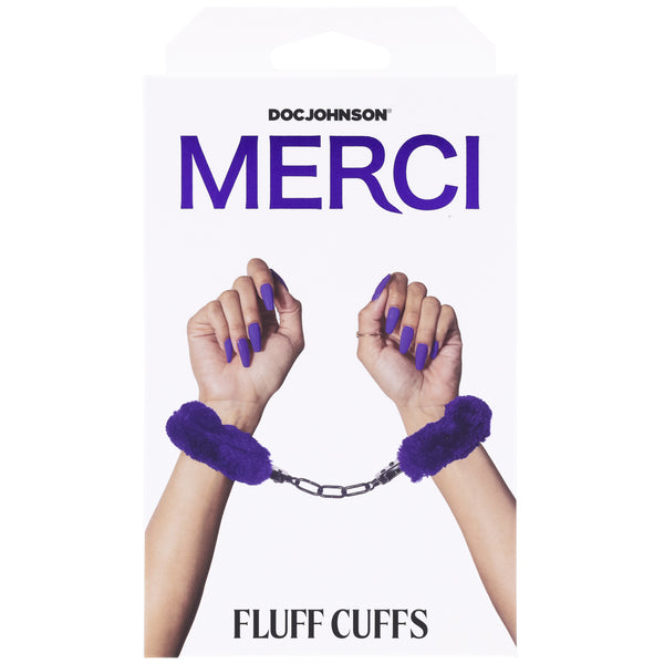 Merci - Fluff Cuffs - Violet Doc Johnson