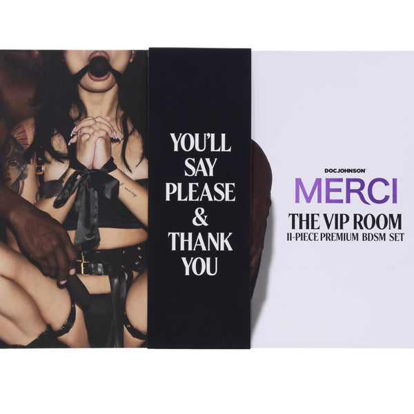 Merci - the Vip Room - BDSM Premium Set - Black Sale Specials