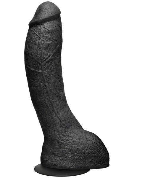 Merci - the Perfect P-Spot Cock - With Removable  Vac-U-Lock Suction Cup - Black Doc Johnson