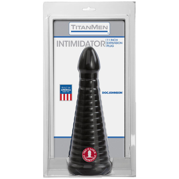 Titanmen Tools Intimidator - Large - Black Doc Johnson