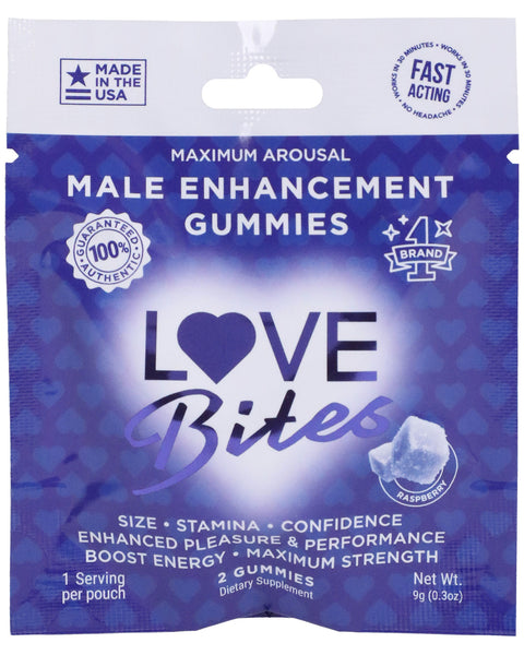 Love Bites - Male Enhancement Gummies - 12 Pack Doc Johnson