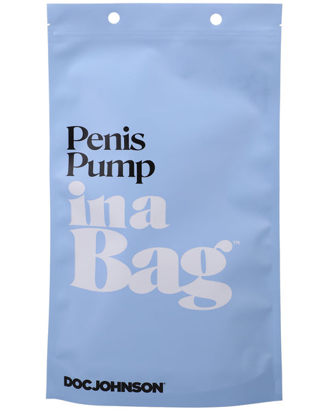 Penis Pump in a Bag - Clear Doc Johnson