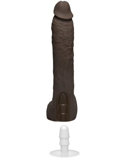 Signature Cocks - Isiah Maxwell - 10 Inch  Ultraskyn Cock With Removable Vac-U-Lock Suction  Cup Doc Johnson