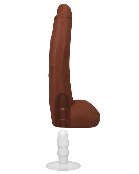 Signature Cocks - Alex Jones 11 Inch Cock With  Removable Vac-U-Lock Suction Cup - Caramel Doc Johnson