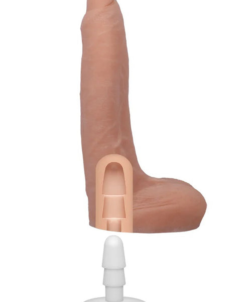 Signature Cocks - Owen Gray - 9 Inch Ultraskyn  Cock With Removable Vac-U-Lock Suction Cup - Skin Tone Doc Johnson