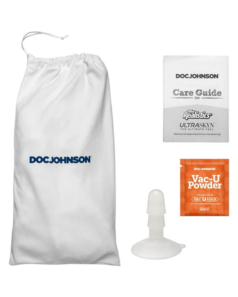 Signature Cocks - Owen Gray - 9 Inch Ultraskyn  Cock With Removable Vac-U-Lock Suction Cup - Skin Tone Doc Johnson