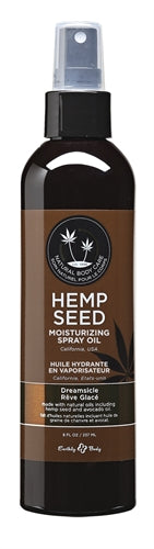 Hemp Seed Moisturizing Spray Oil - 8 Fl Earthly Body