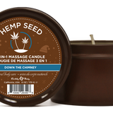 Hemp Seed 3-in-1 Massage Candle Down the Chimney  6oz/ 170 G Sale