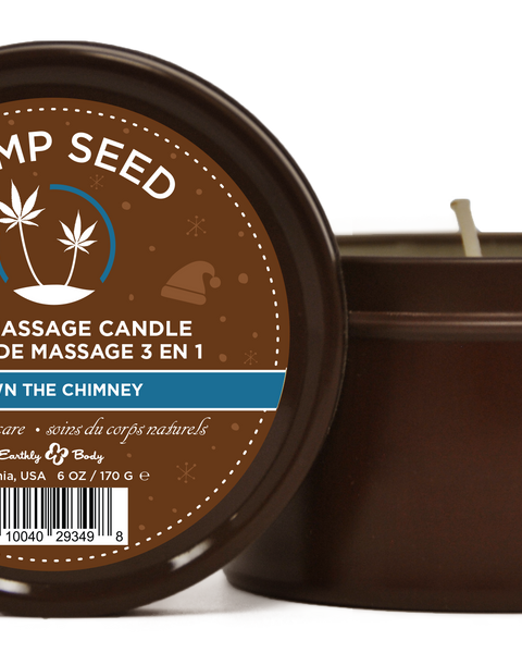 Hemp Seed 3-in-1 Massage Candle Down the Chimney  6oz/ 170 G Sale