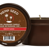 Hemp Seed 3-in-1 Massage Candle Ride My Sleigh  6oz/ 170 G Sale