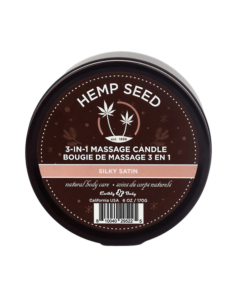 3-in-1 Massage Candle - 6 Oz. - Silky Satin Sale