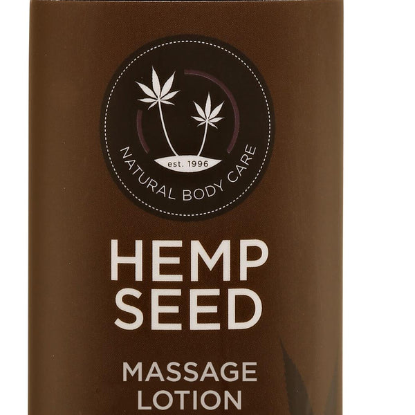 Hemp Seed Massage Lotion - Lavender - 8 Fl. Oz. / 237ml Earthly Body