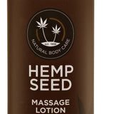 Hemp Seed Massage Lotion - Isle of You - 8 Fl. Oz. / 237ml Earthly Body