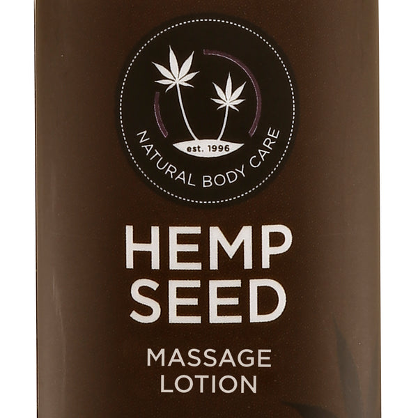 Hemp Seed Massage Lotion - - 2 Fl. Oz. / 60 ml Earthly Body