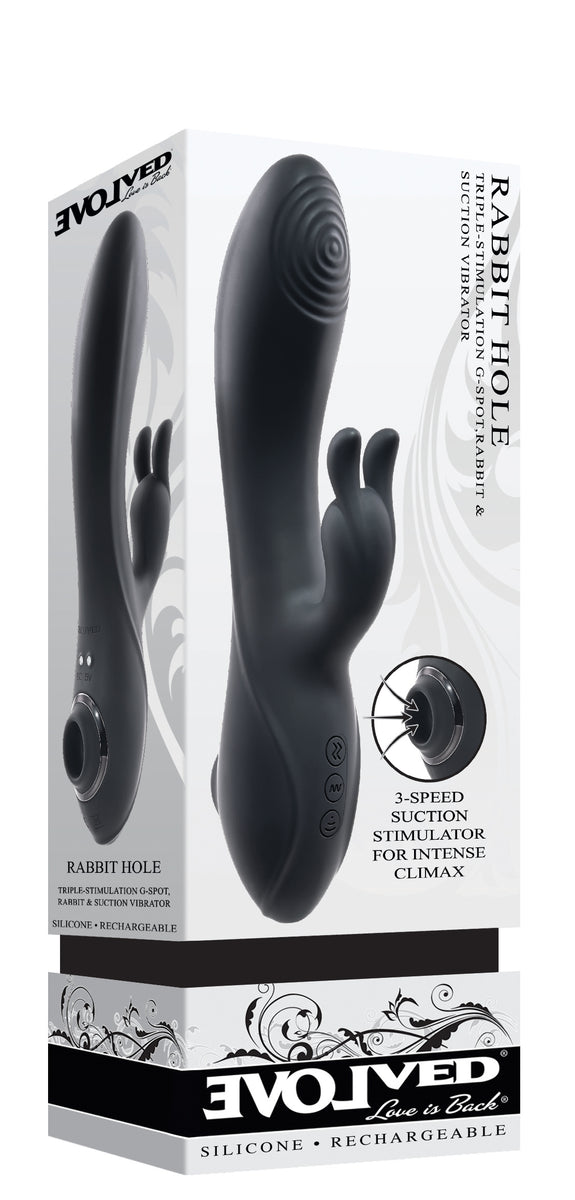 Rabbit Hole - Black Evolved Novelties