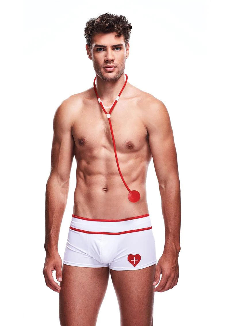 2 Piece Doctor Love Set - Large/xlarge - White Envy Menswear