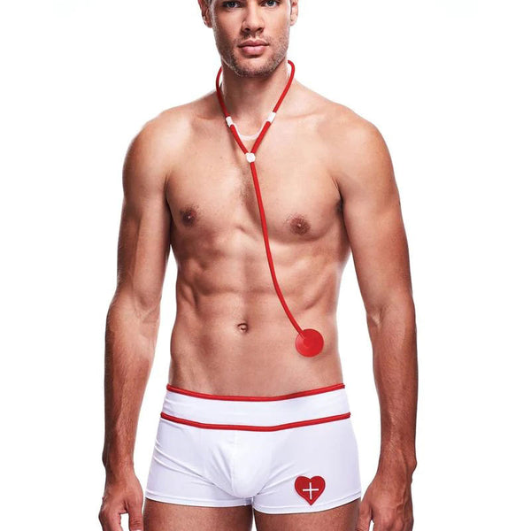 2 Piece Doctor Love Set - Large/xlarge - White Envy Menswear