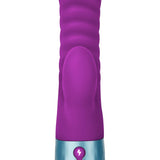 Delola Liquid Silicone Rabbit - Purple Femme Funn