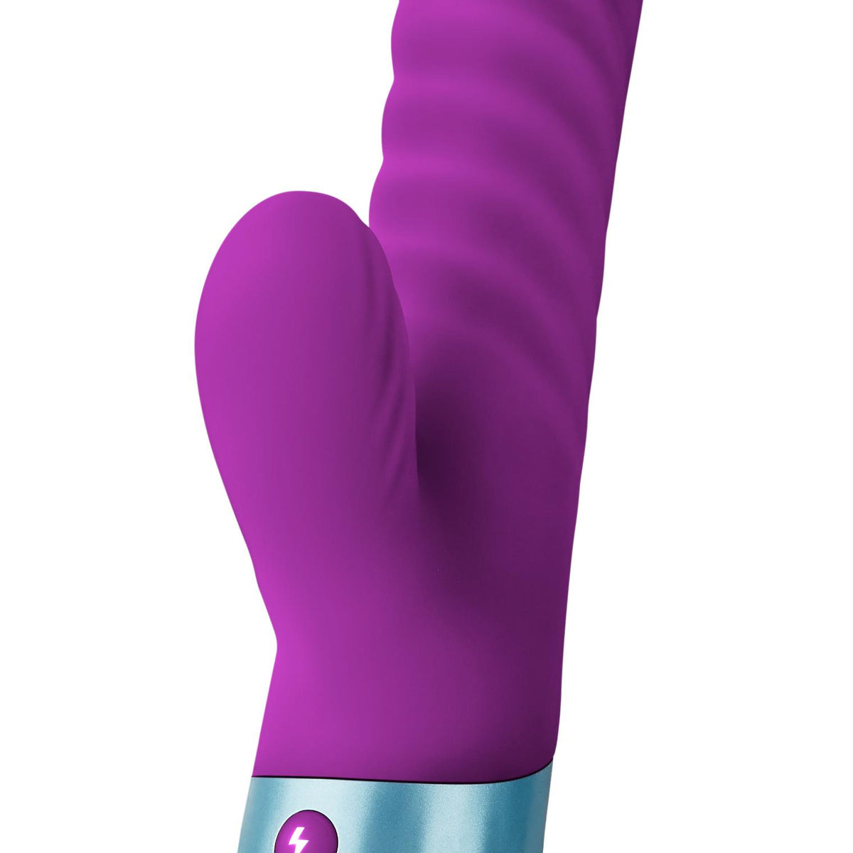 Delola Liquid Silicone Rabbit - Purple Femme Funn