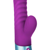 Delola Liquid Silicone Rabbit - Purple Femme Funn