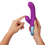 Delola Liquid Silicone Rabbit - Purple Femme Funn