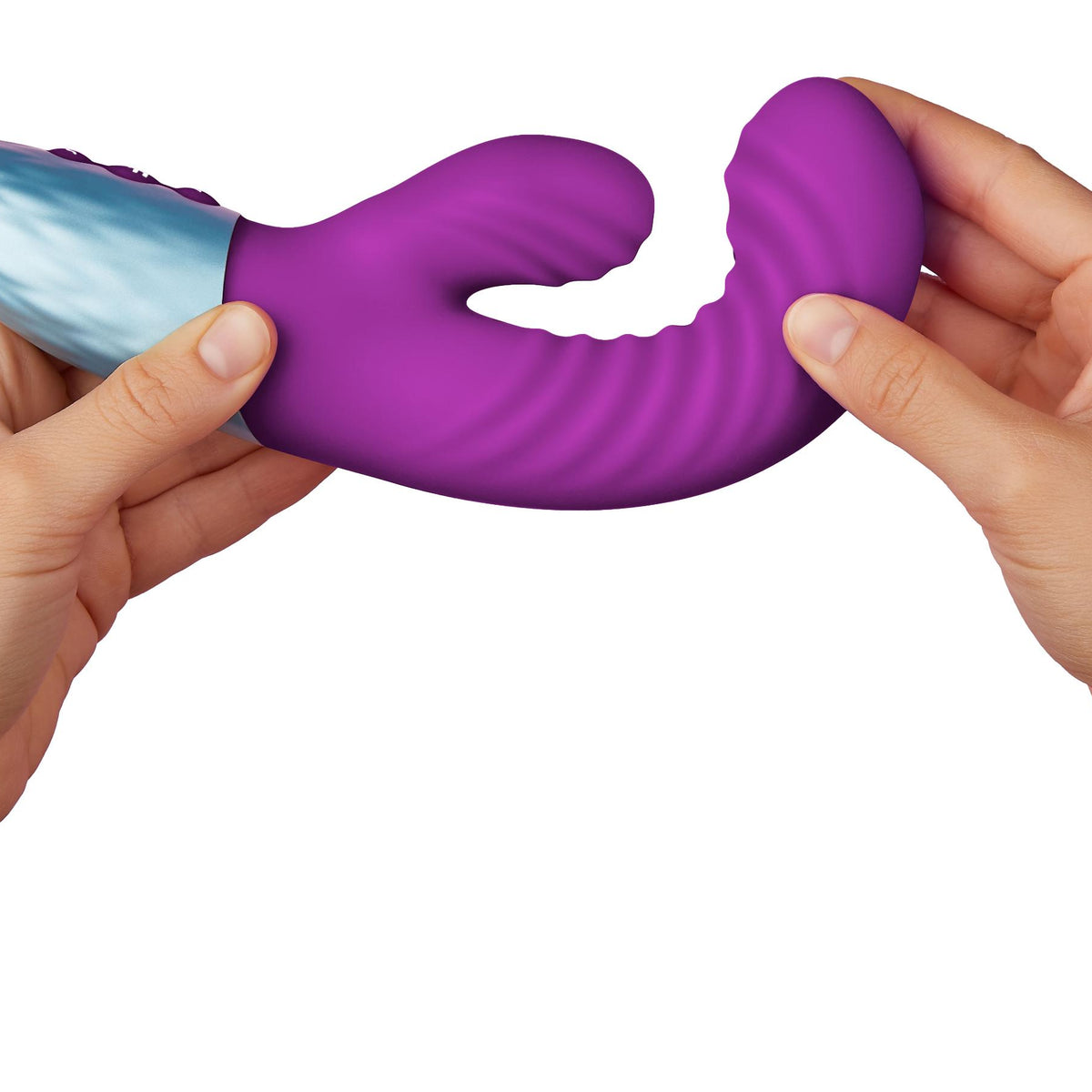 Delola Liquid Silicone Rabbit - Purple Femme Funn