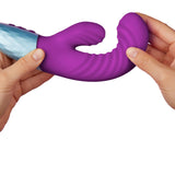 Delola Liquid Silicone Rabbit - Purple Femme Funn