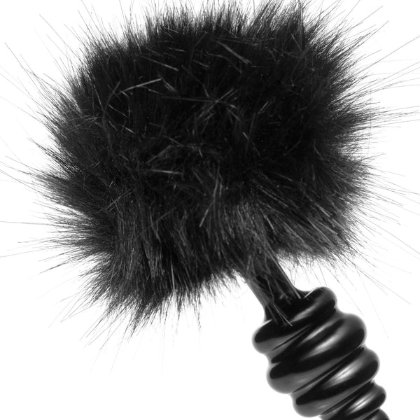 Black Bunny Tail Anal Plug XR Brands Tailz