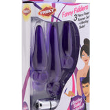 Fanny Fiddlers 3 Piece Finger Rimmer Set With Vibrating Bullet XR Brands Frisky