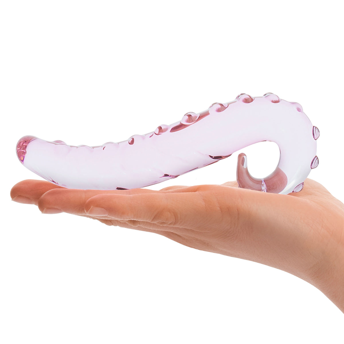 6 Inch Lick-It Glass Dildo Glas