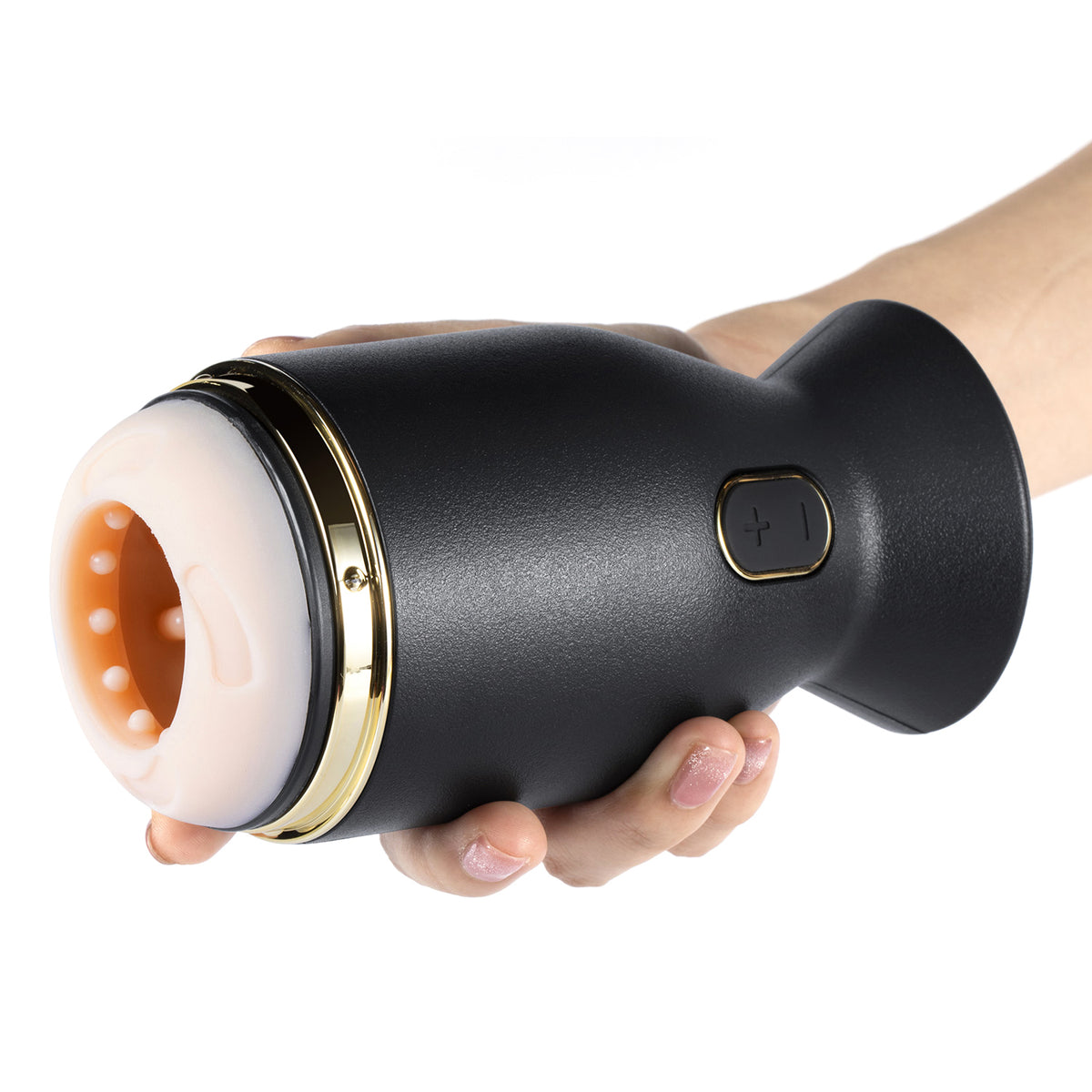 Priti - Automatic Rotating Penis Stimulator - Black Honey Play Box