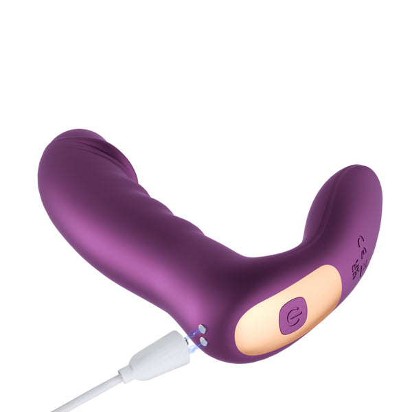 Rora - App Controlled Rotating G-Spot Vibrator and Clitoral Stimulator - Purple Honey Play Box