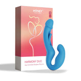 Harmony Duo App-Controlled Strapless Strap-on - Blue Honey Play Box