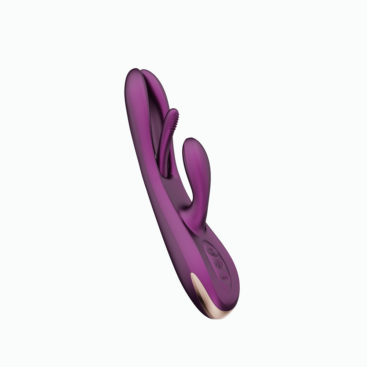 Terri - App Controlled Tapping Rabbit Vibrator -  Purple Honey Play Box