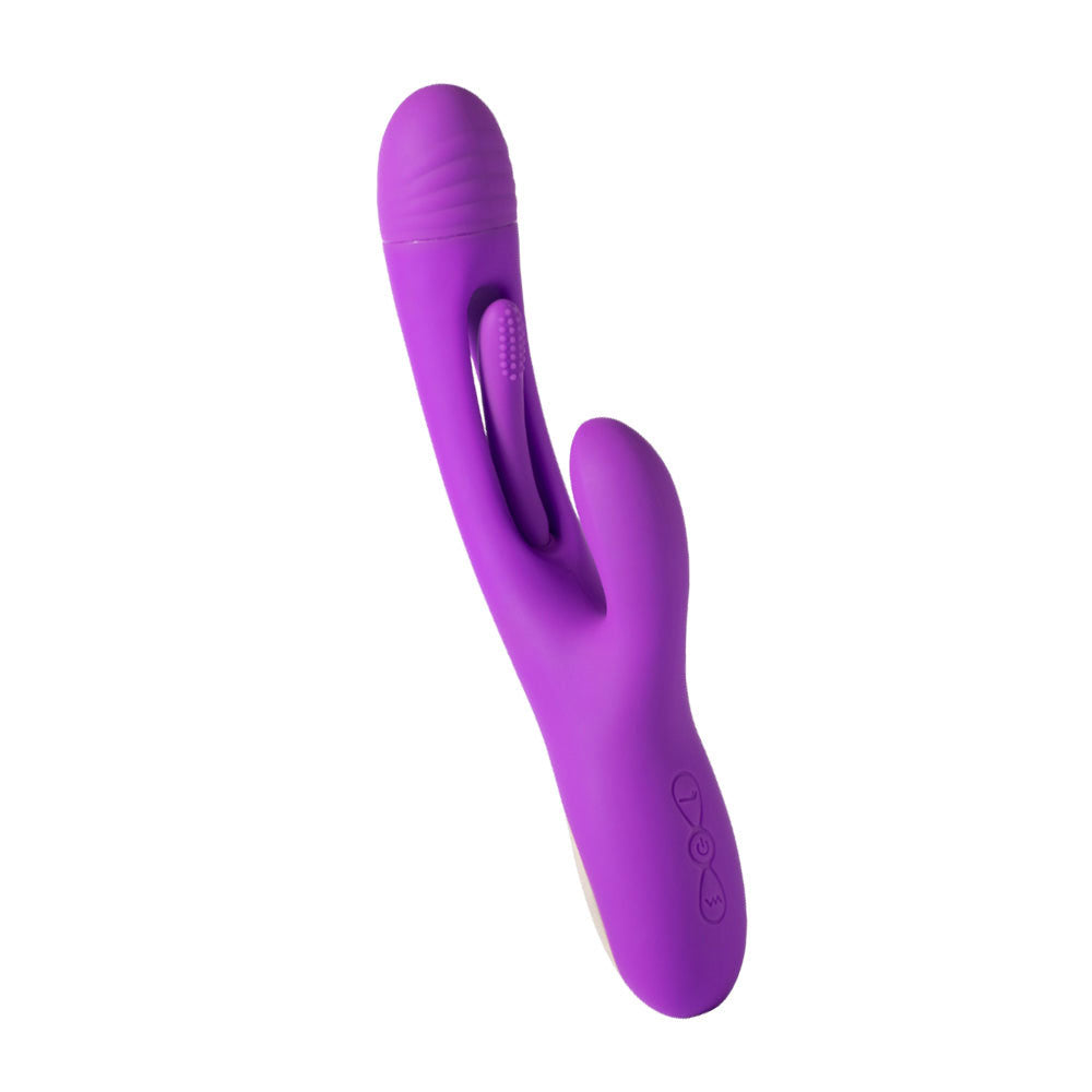 Bora - Rabbit Tapping G-Spot Vibrator - Purple Honey Play Box