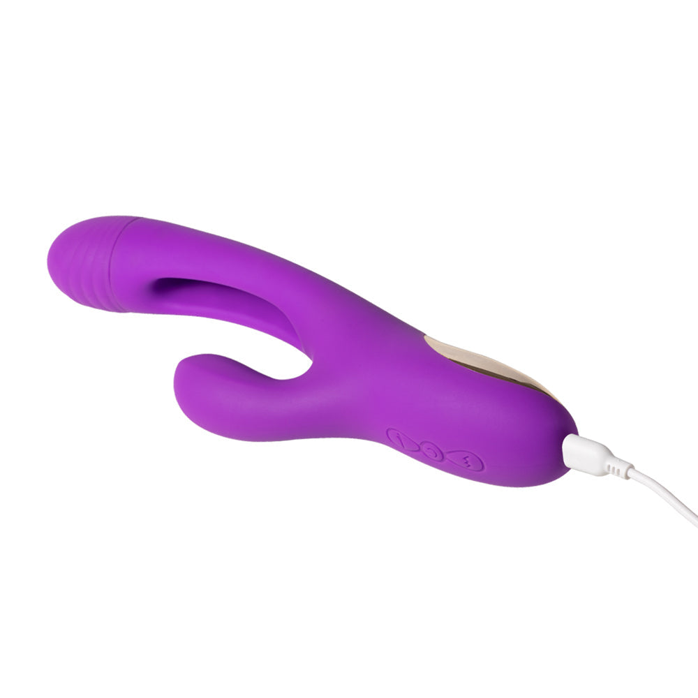 Bora - Rabbit Tapping G-Spot Vibrator - Purple Honey Play Box