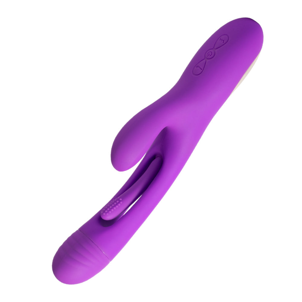 Bora - Rabbit Tapping G-Spot Vibrator - Purple Honey Play Box