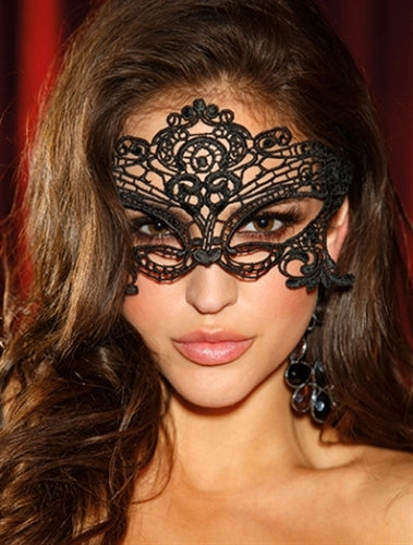 Embroidered Venice Mask Shirley of Hollywood H.O.T.