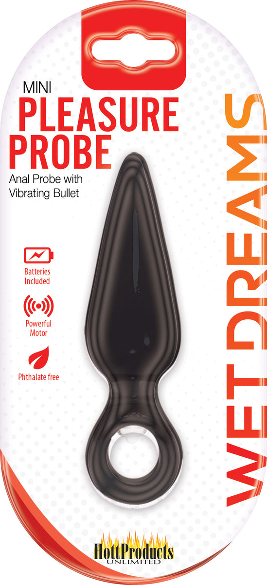 Wet Dreams Mini Pleasure Probe - Black Hott Products