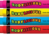 Bodylicious Edible Body Pens - 4pk. - Assorted  Flavors Hott Products