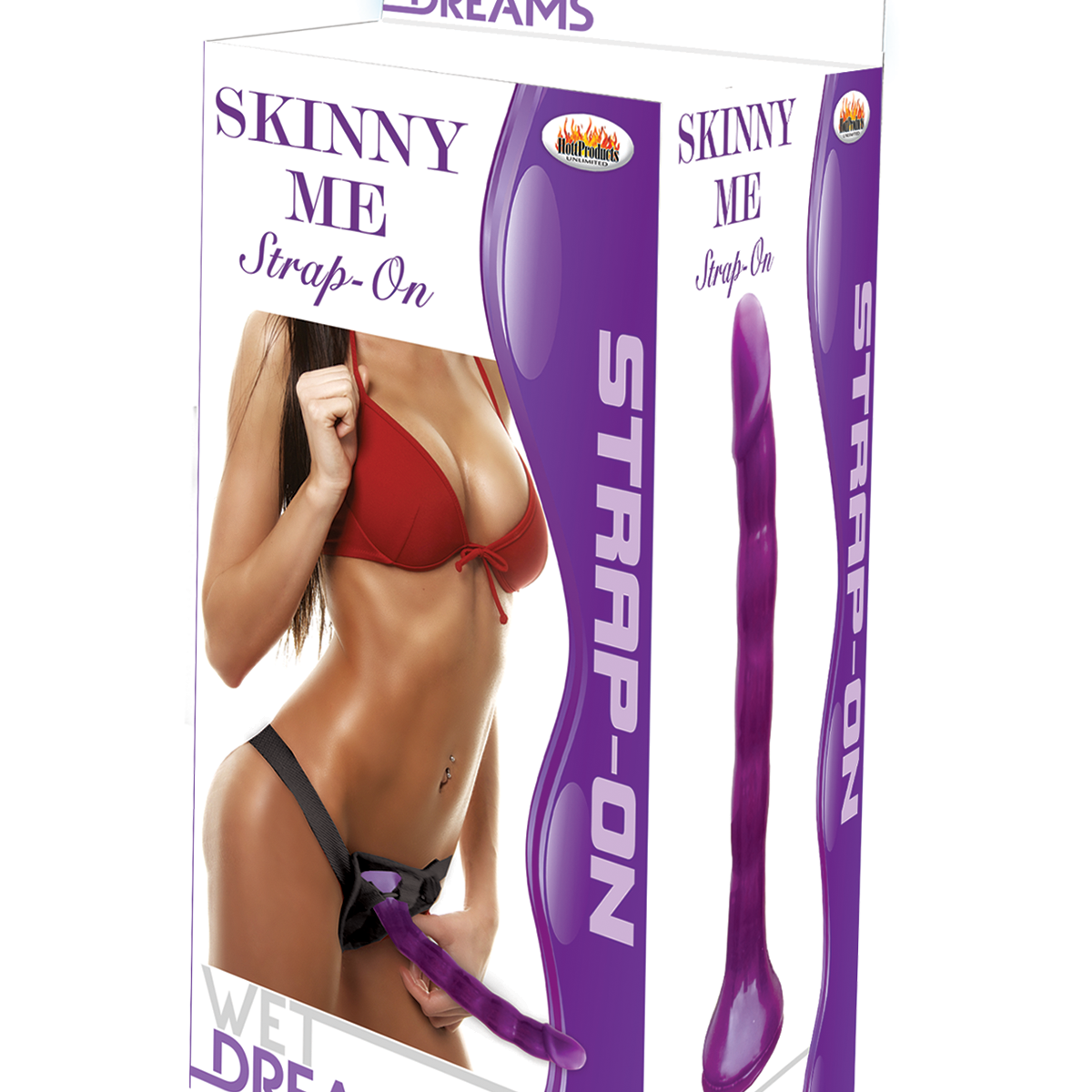 Wet Dreams Skinny Me Strap-on Hott Products