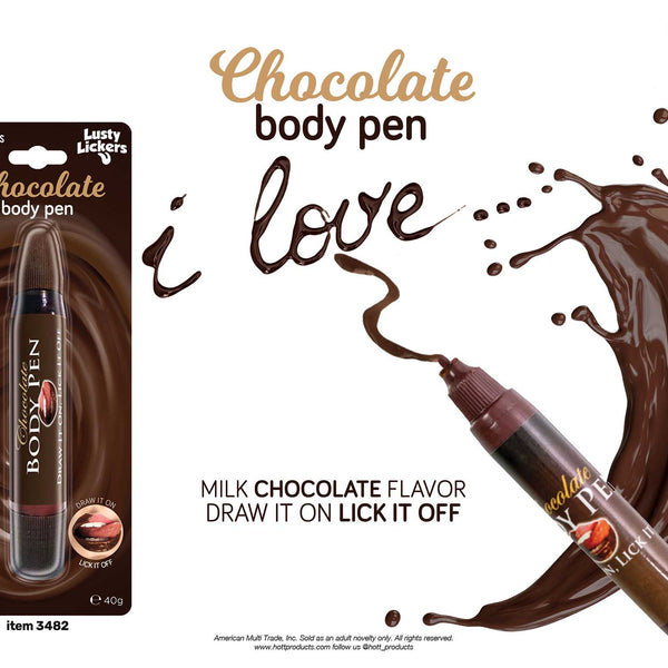 Milk Chocolate Body Pen Hott Products